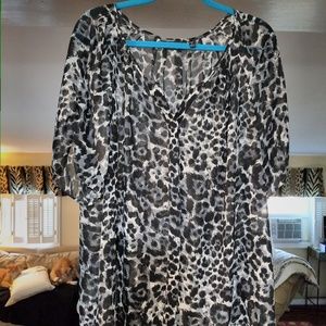 Womans printed blouse